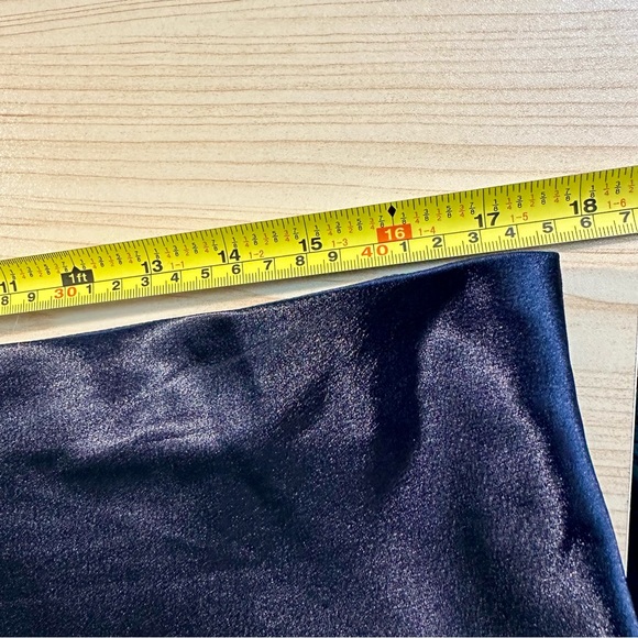 Alcea Rosea Satin Bias Cut Midi Skirt Sz XXL - Picture 6 of 11